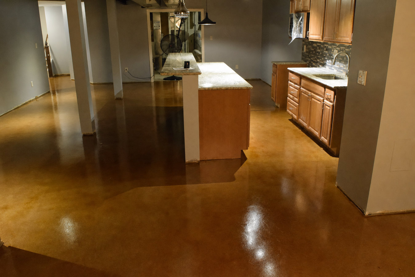 Stained Concrete Flooring
